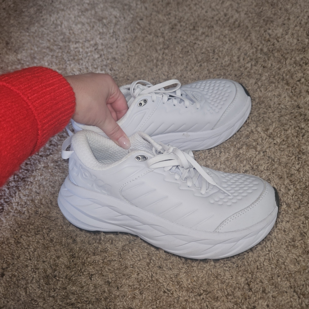 Womens Hoka Bondi Leather